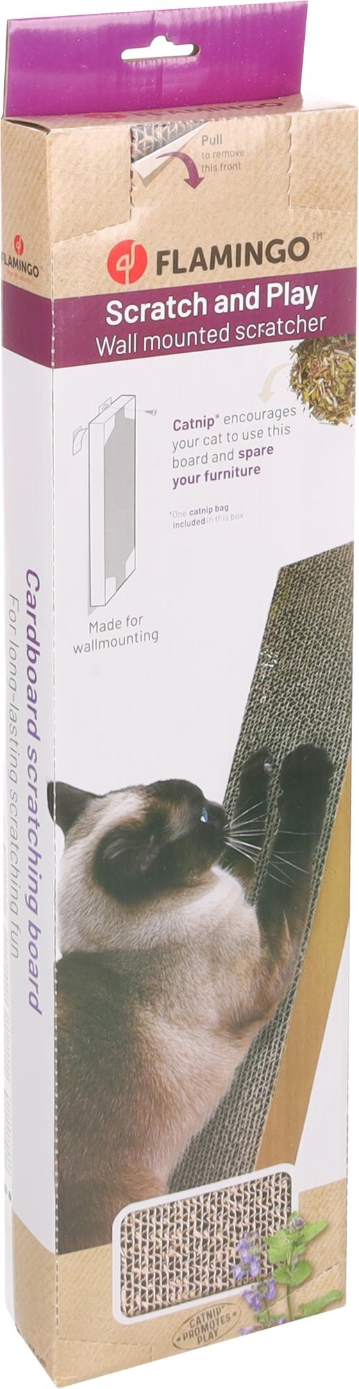 Flamingo Scratching cardboard Limbo Brown