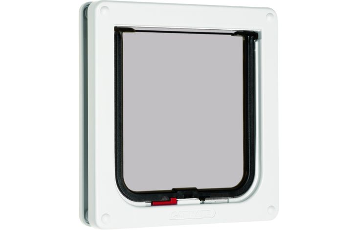 Pet Mate® Cat door Lockable Cat Mate White