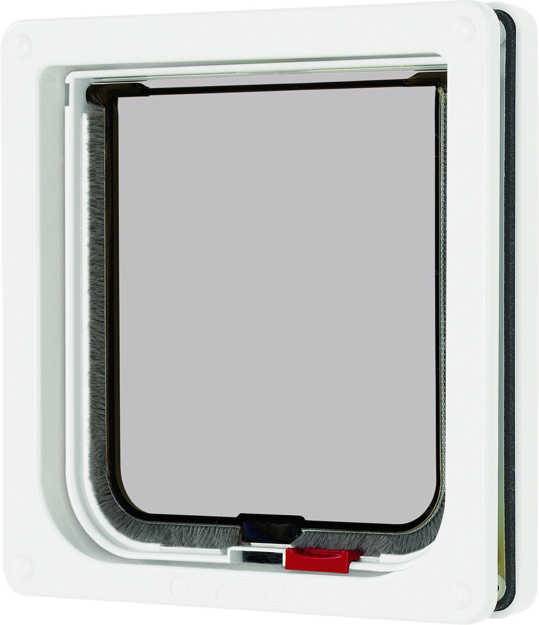 Pet Mate® Cat door Lockable Cat Mate White