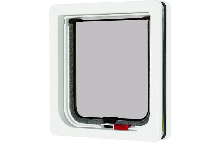 Pet Mate® Cat door Lockable Cat Mate White
