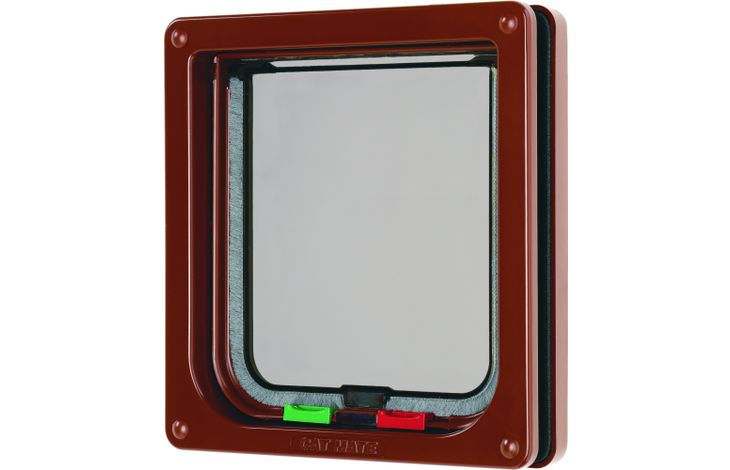 Pet Mate® Cat door Cat Mate Brown