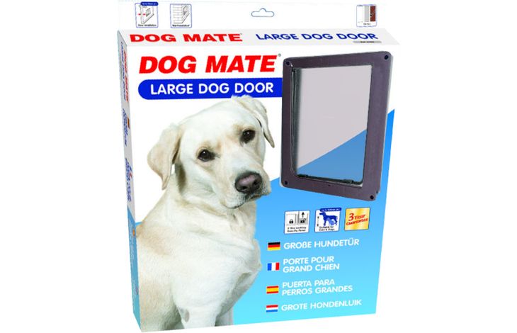 Pet Mate® Deur Dog Mate Bruin