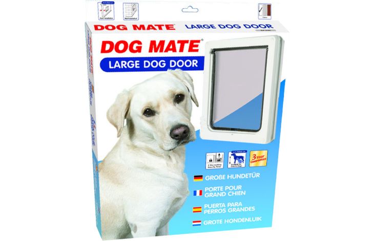 Pet Mate® Hundetür Dog Mate Weiß