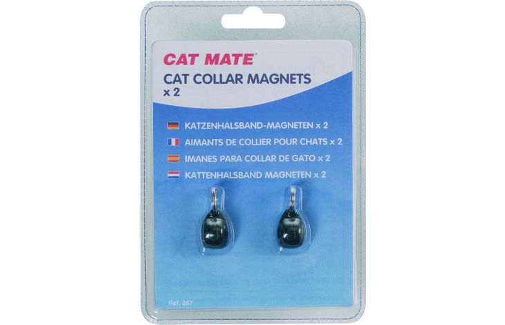 Pet Mate® Halsbandmagnet Cat Mate Schwarz