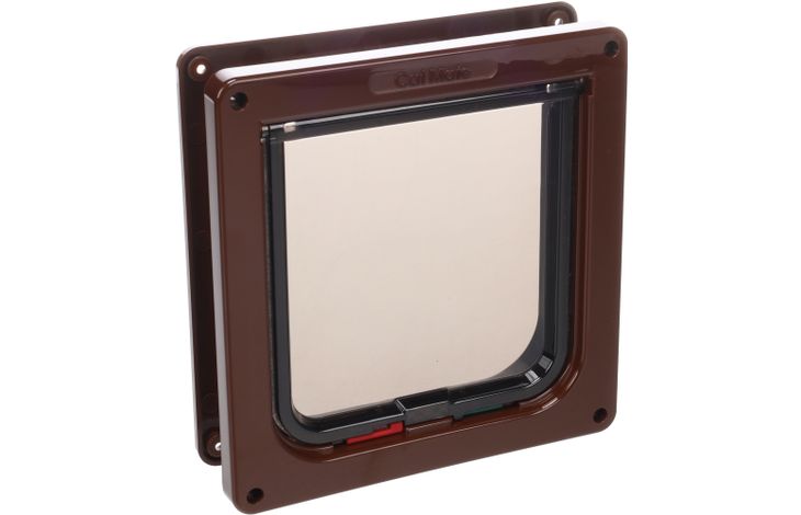 Pet Mate® Cat door Cat Mate Brown