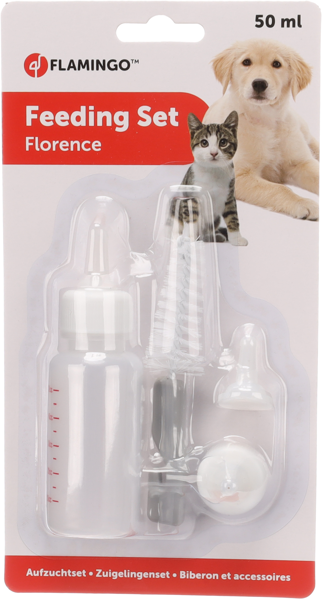 Flamingo Feeding set Florence White