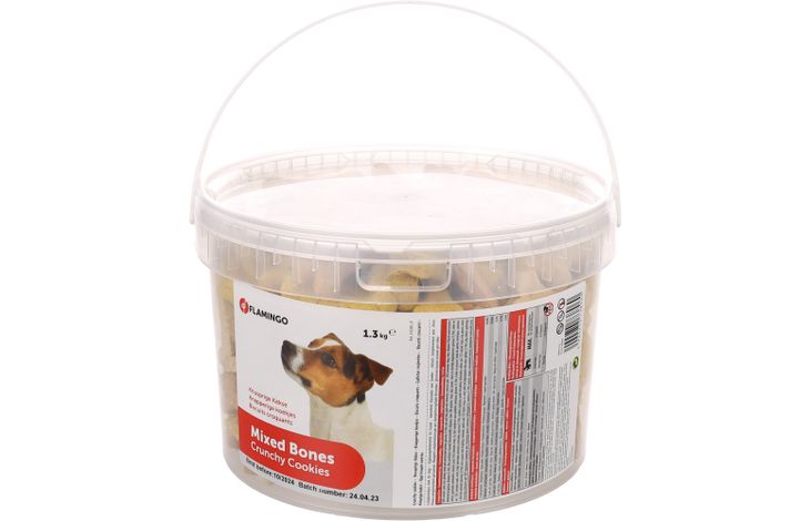 Flamingo Snacks Mixed Biscuit Bones 