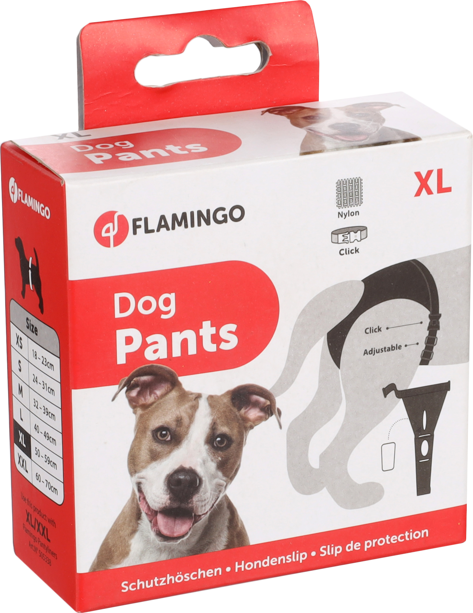 flamingo dog pants