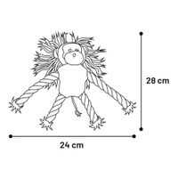 Flamingo Spielzeug Blake Affe & Bär & Hund mit Seil Mehrere Farben