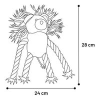 Flamingo Spielzeug Blake Affe & Bär & Hund mit Seil Mehrere Farben