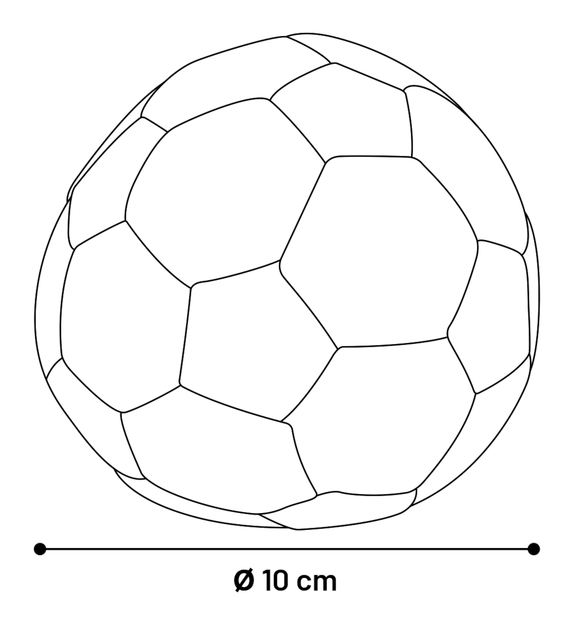 Flamingo Toy Noga Football Multiple colours