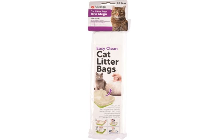 Flamingo Sacchetti lettiera per gatti Bianco