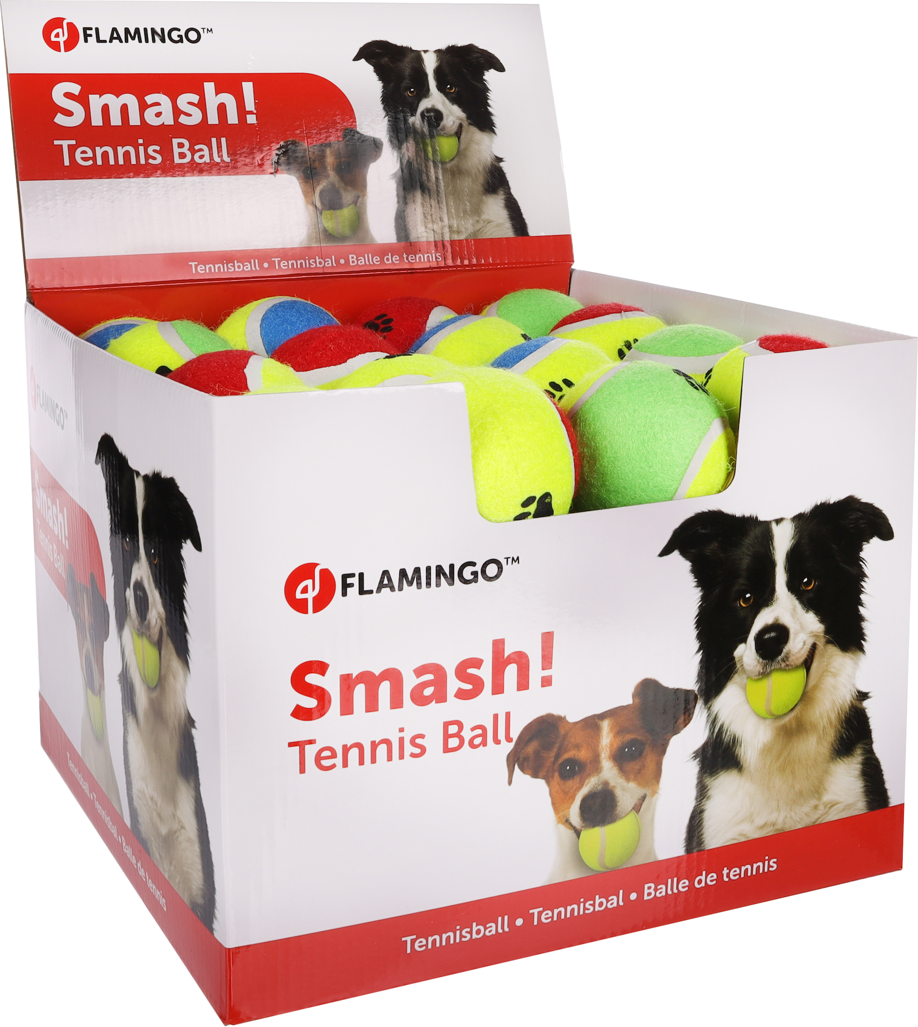 Flamingo Toy Smash Tennis ball Multiple colours