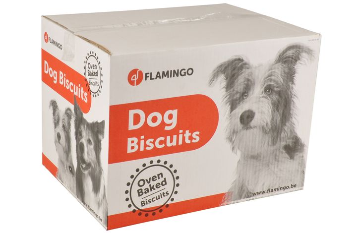 Flamingo Snacks Crunch Keks Puppy treats mit Vanillegeschmack 