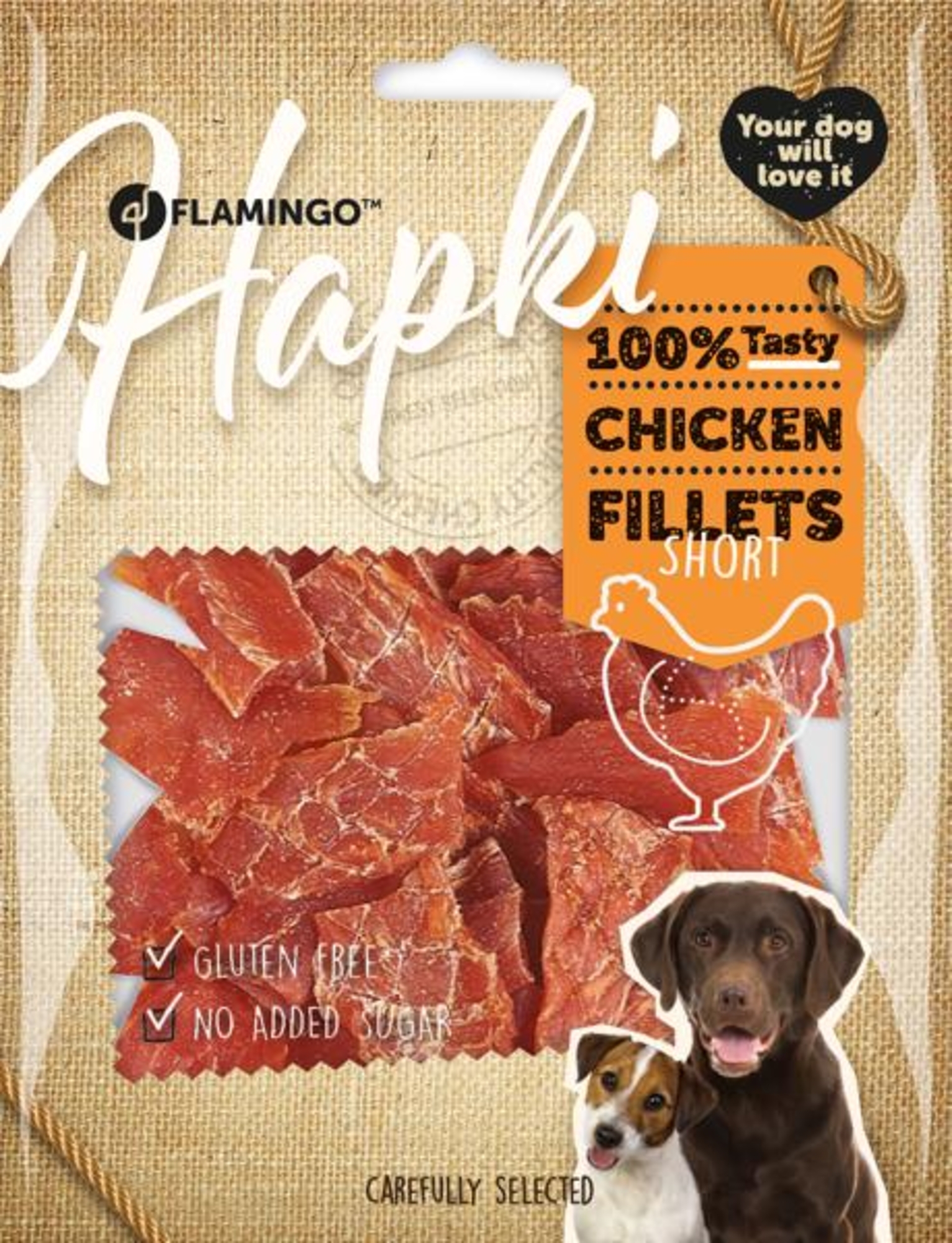 Flamingo Snacks Hapki mit Huhn 