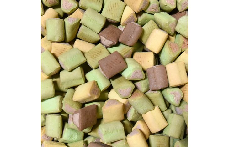 Flamingo Snack Bonbon Koekje Mix met muntsmaak 