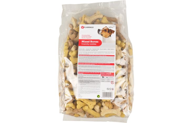 Flamingo Snacks Mixed Keks Bones 