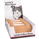 Golosinas Hueso para perros Galleta Cordero & Arroz Marrón