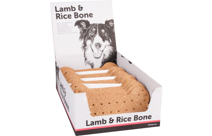 Flamingo Snacks Hundeknochen Keks Lamm & Reis 