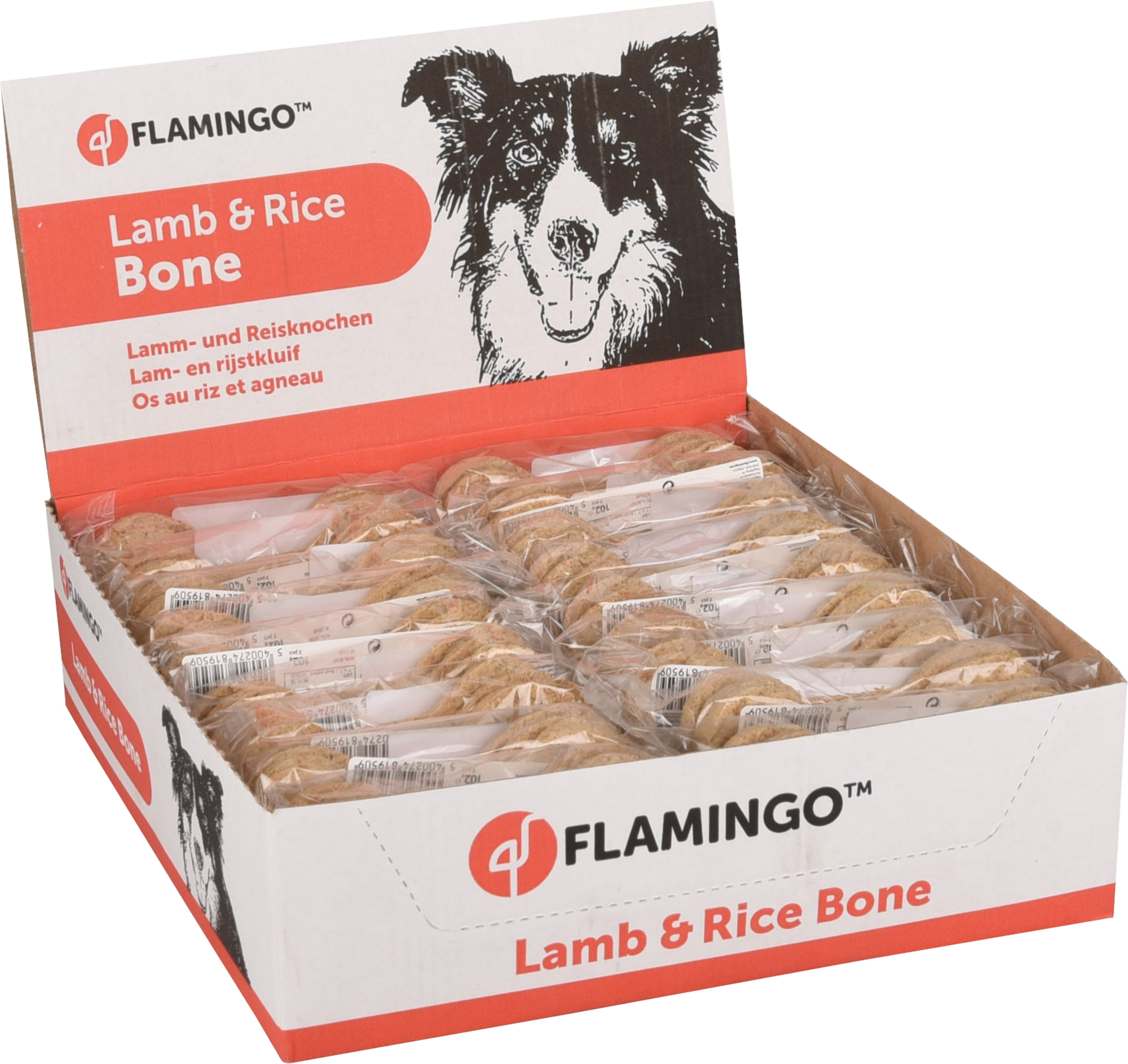 Flamingo Snack Hondenkluif Lam & Rijst 