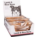 Golosinas Hueso para perros Cordero & Arroz Marrón