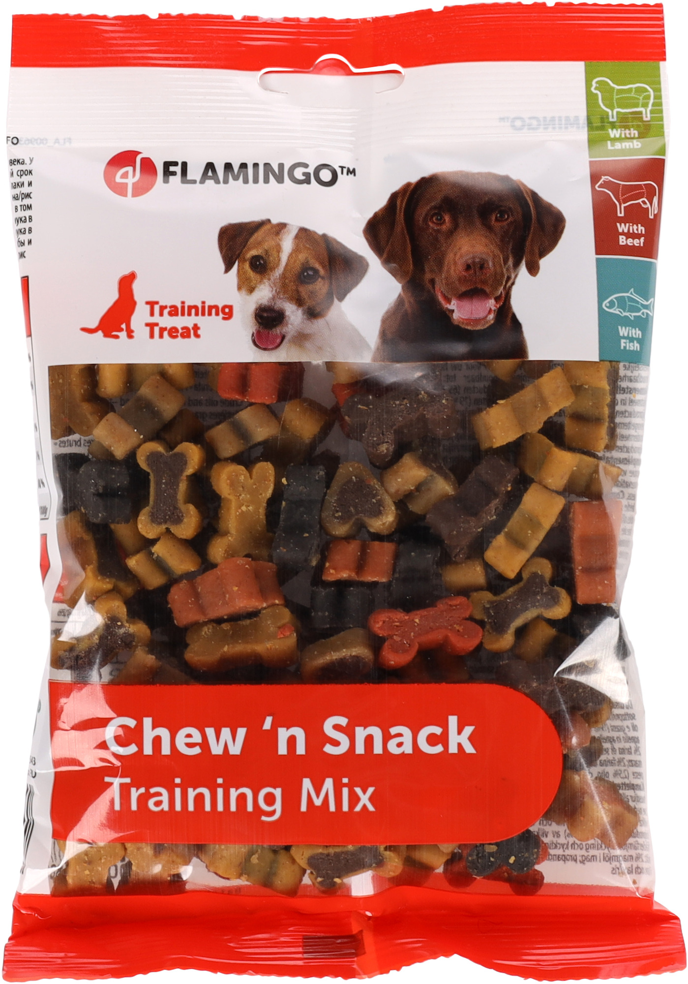 Flamingo Chew'n Snack Biscuit with chicken & Lamb & Fish 