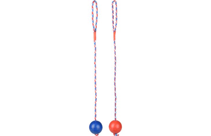Flamingo Toy Wanja Tug rope with ball Multiple colours