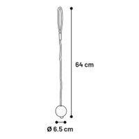 Flamingo Toy Wanja Tug rope with ball Multiple colours