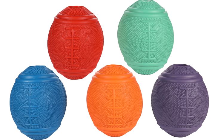 Jouet Chien - Flamingo Ballon de football latex x1 - Ø 6 cm - coloris  aléatoire