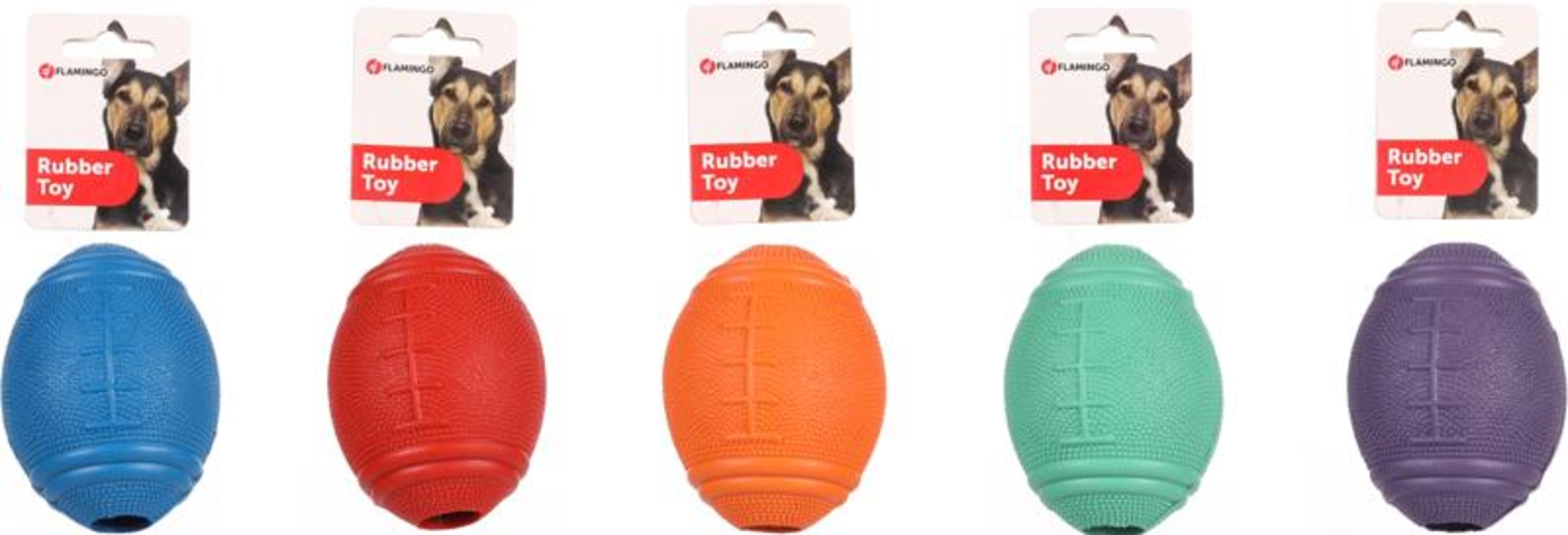 Flamingo Toy Rula American football Multiple colours