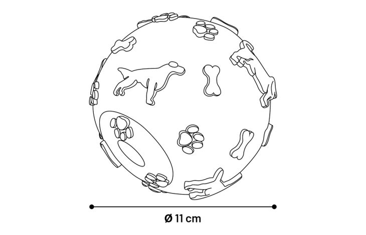 Flamingo Treat ball Taurus  Multiple colours