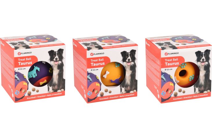 Flamingo Treat ball Taurus  Multiple colours