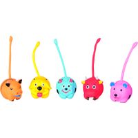 Flamingo Spielzeug Wix Schwein & Hund & Katze & Kuh & Bär Mehrere Farben