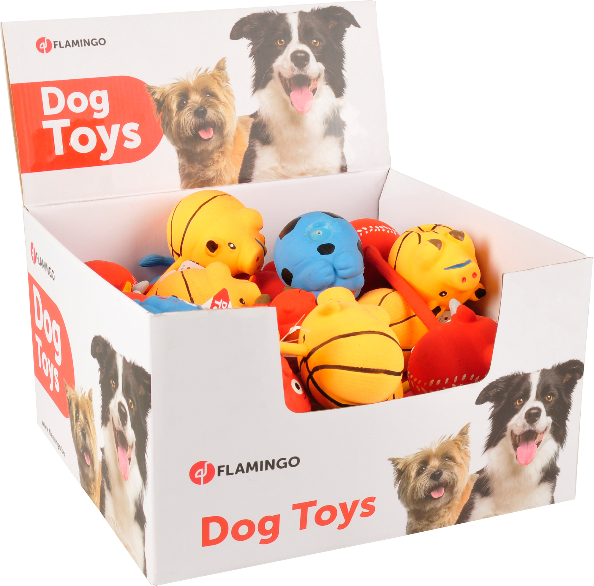 Flamingo Spielzeug Wix Schwein & Hund & Katze & Kuh & Bär Mehrere Farben