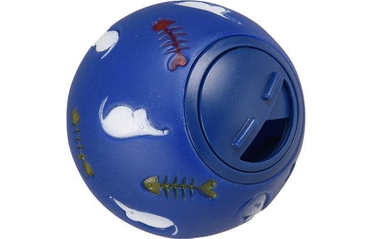 Flamingo Snackball Spielzeug Tarvos Ball Blau