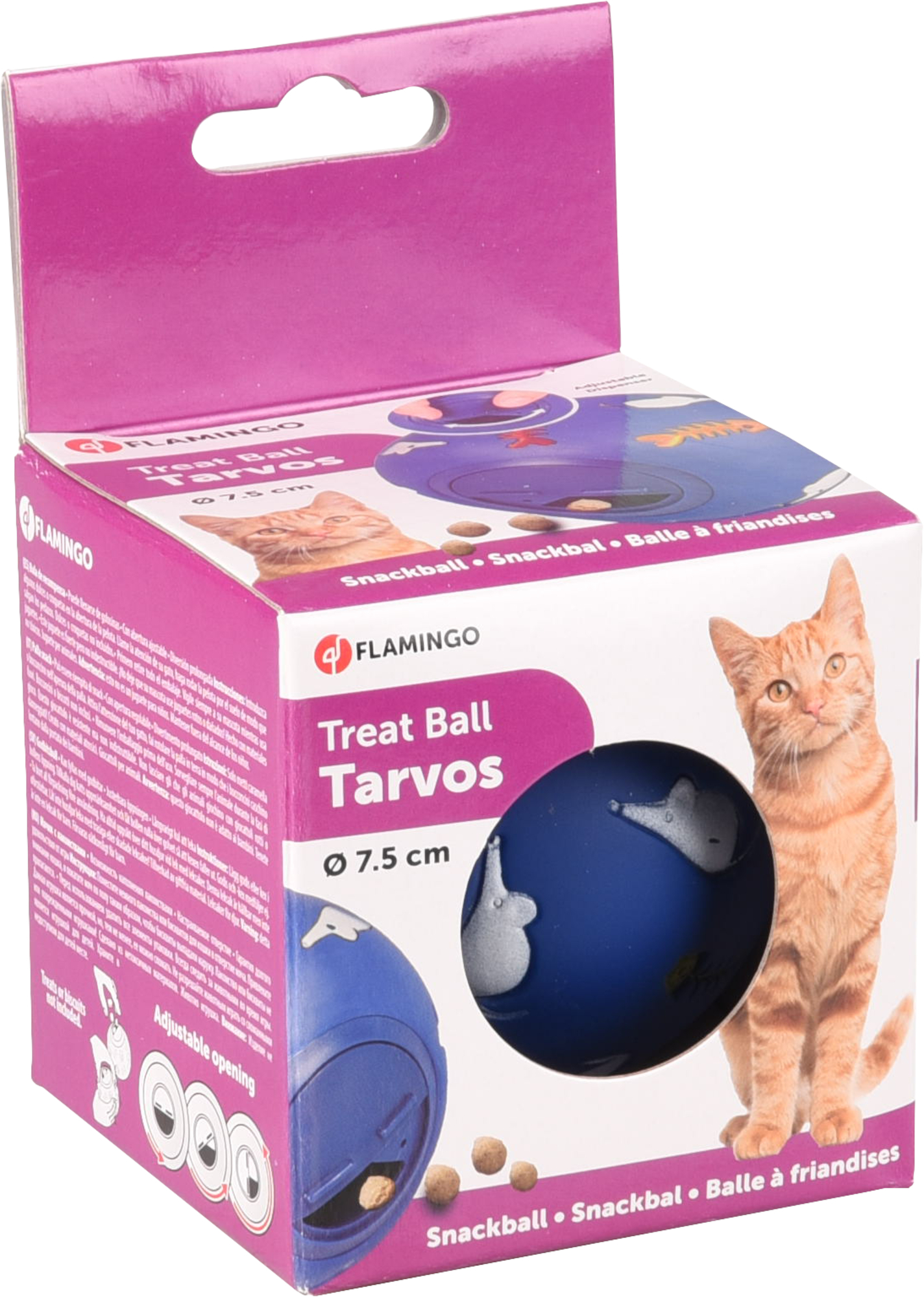 Flamingo Snackball Tarvos  Dunkelblau