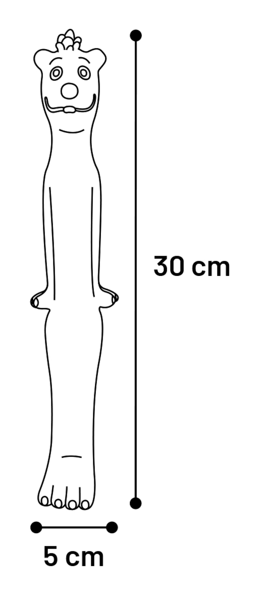 Flamingo Toy Wyatt Dog & Bird & Bear & Crocodile Multiple colours