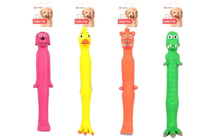 Flamingo Toy Wyatt Dog & Bird & Bear & Crocodile Multiple colours