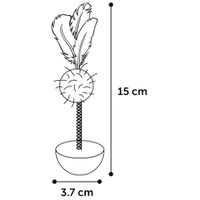 Flamingo Toy Poeky Wobbler Multiple colours