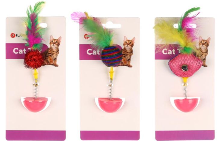 Flamingo Toy Poeky Wobbler Multiple colours