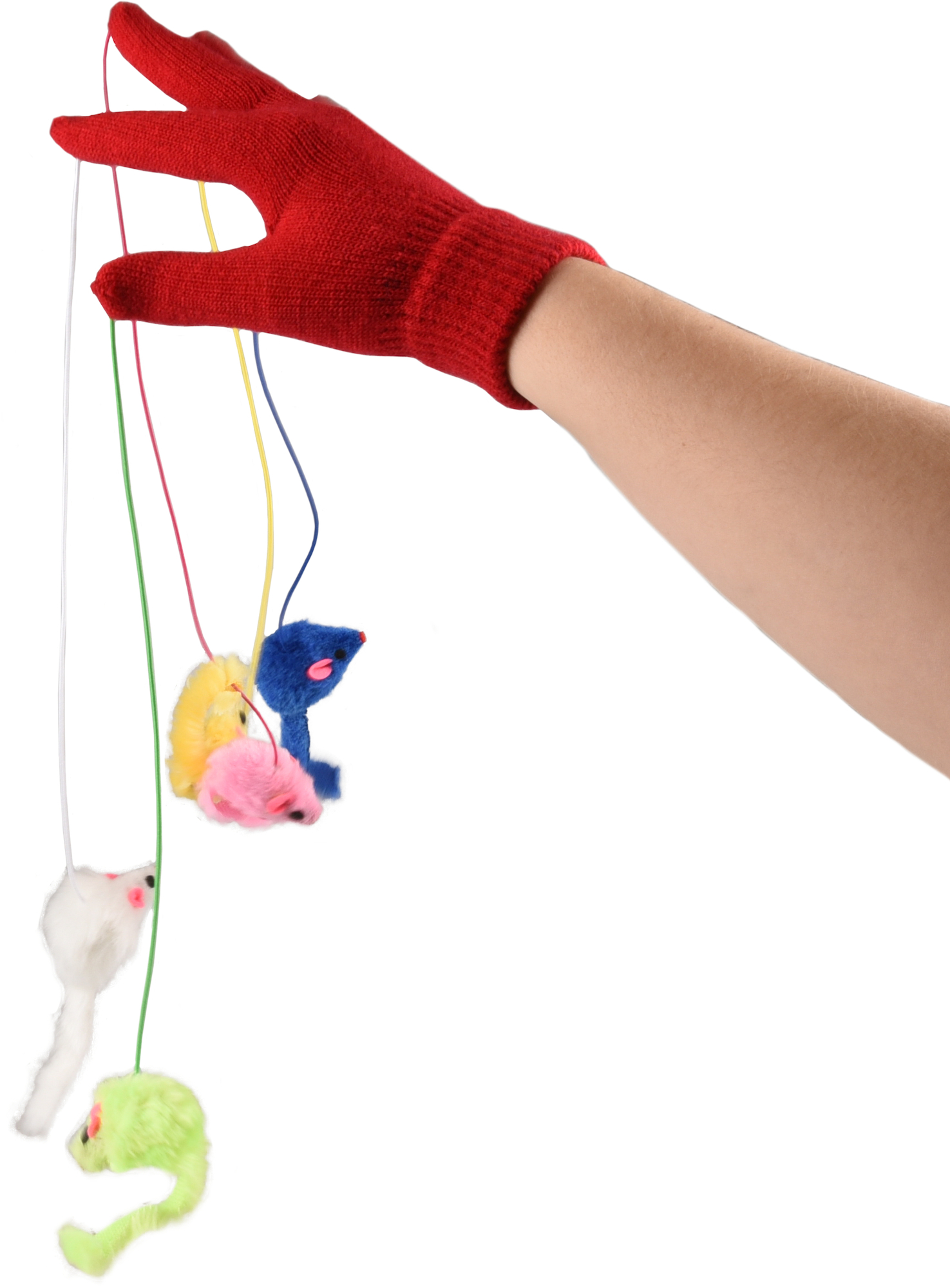 Glove cat cheap toy