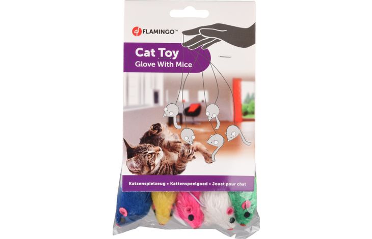 Flamingo Toy Edward Glove Mouse Multiple colours