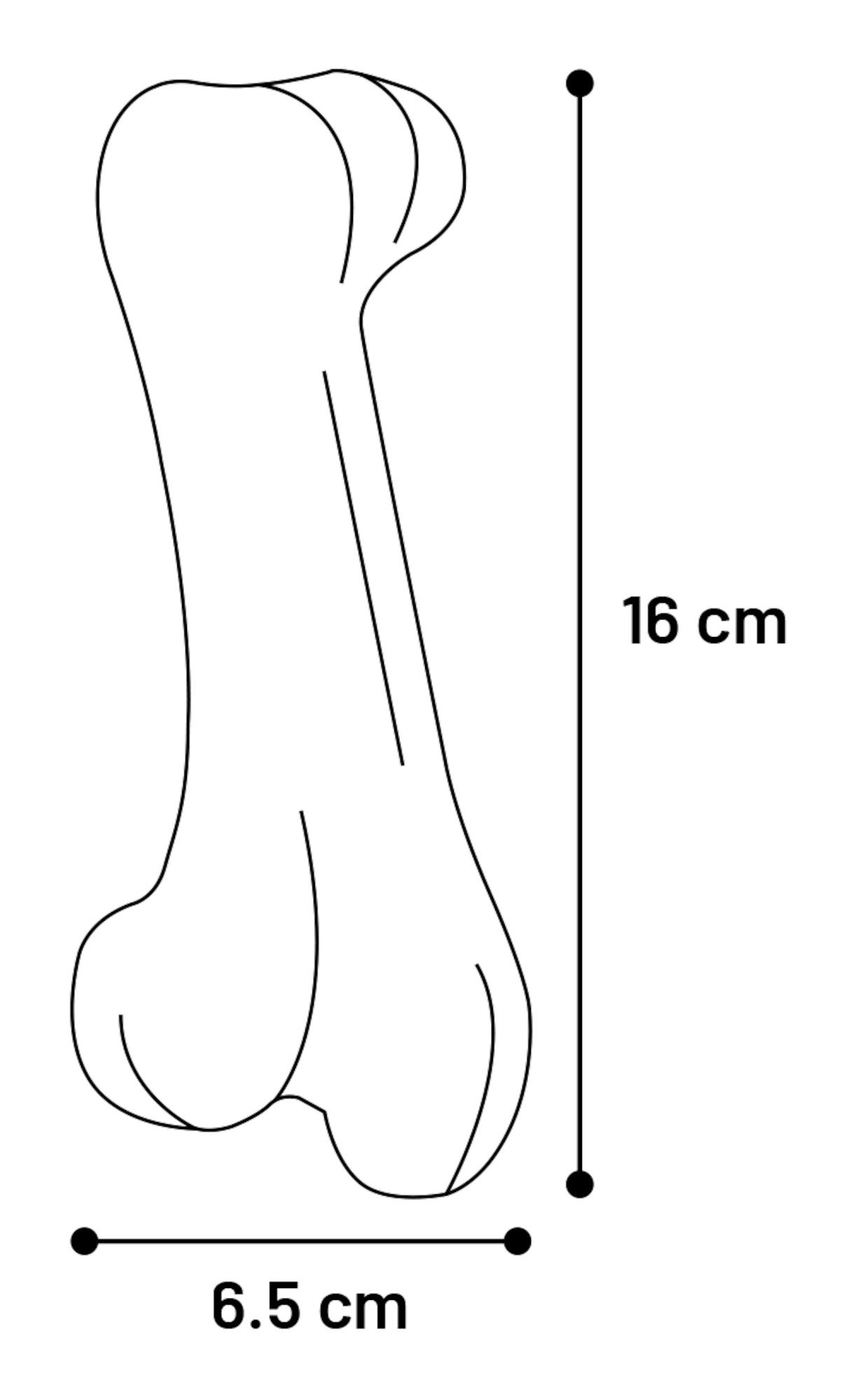 Flamingo Speelgoed Gladiator Been Zwart