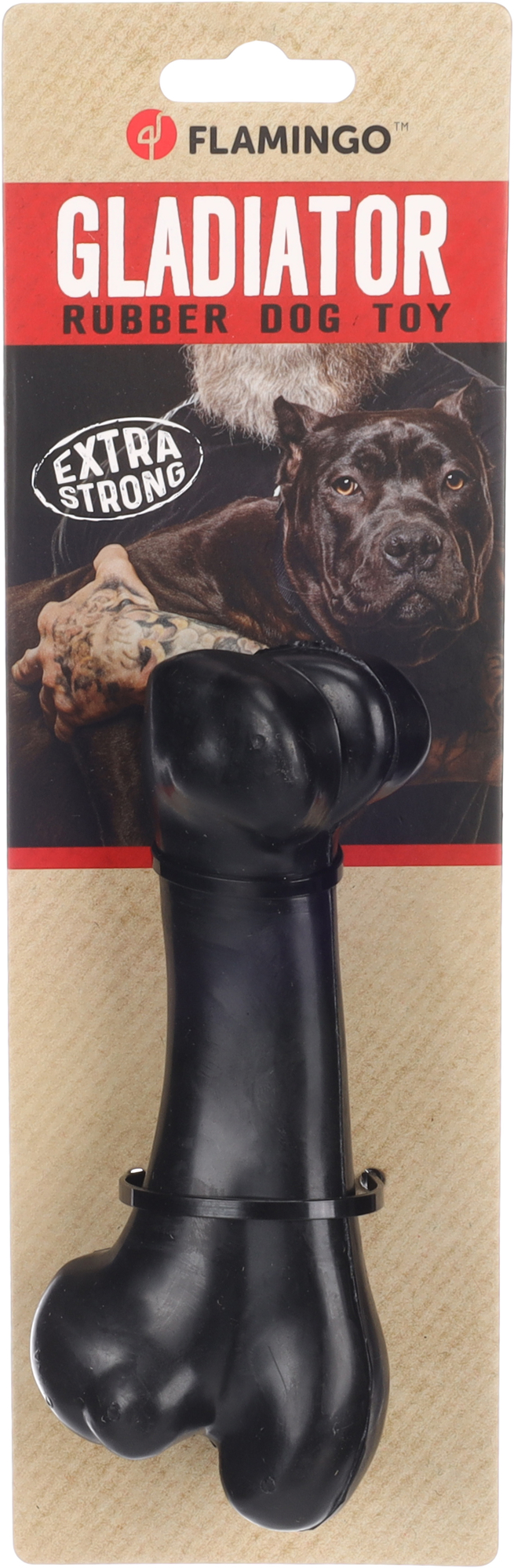 Flamingo Speelgoed Gladiator Been Zwart