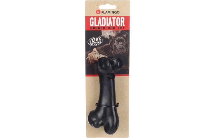 Flamingo Speelgoed Gladiator Been Zwart