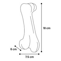 Flamingo Speelgoed Gladiator Been Zwart