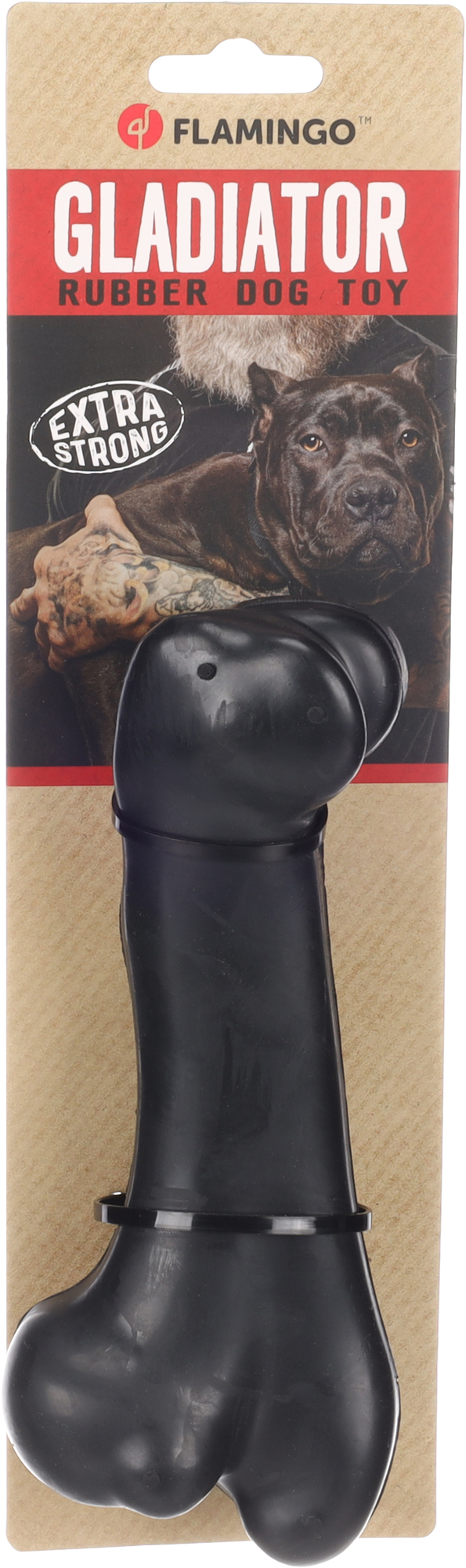 Flamingo Speelgoed Gladiator Been Zwart