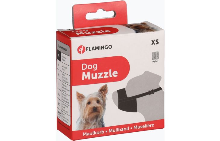 Flamingo Muzzle Ned Black
