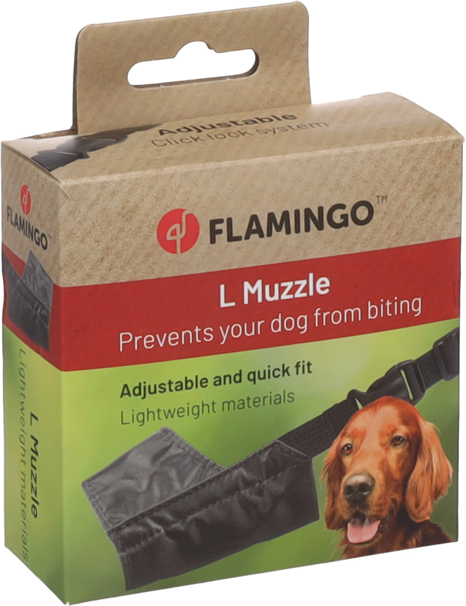 Flamingo Muzzle Ned Black