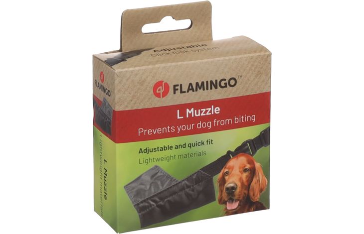 Flamingo Muzzle Ned Black
